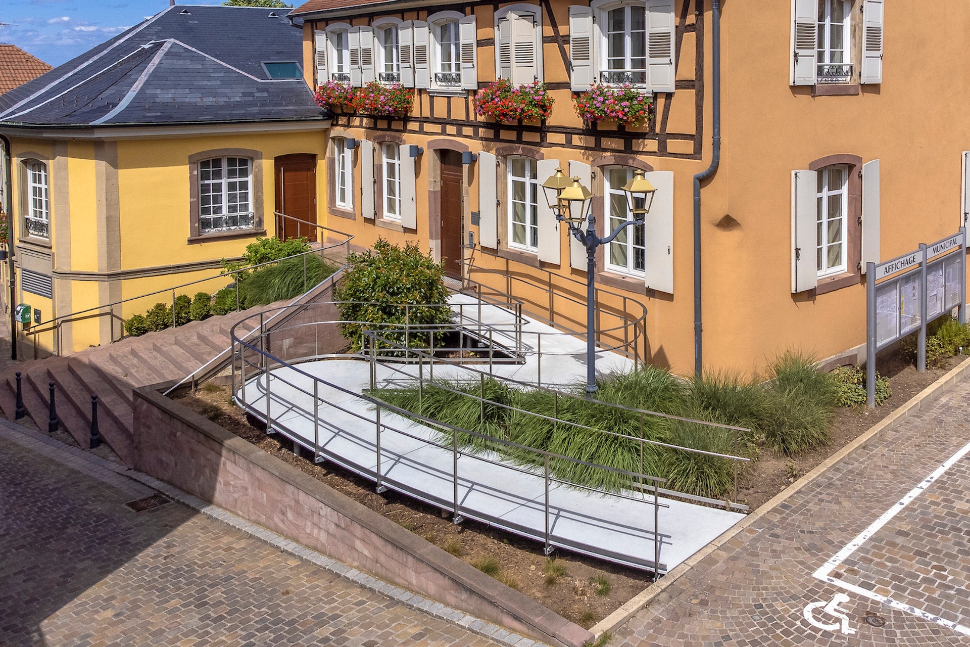002.Passerelle - Mairie de Bischoffsheim